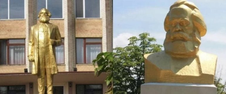 Декоммунизаторы требуют снести памятники Карлу Марксу в Арцизской громаде