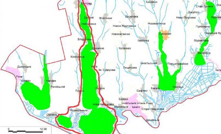 Депутаты Ренийского горсовета убеждены, что придунайские природно-заповедные объекты ущемляют права и интересы местного населения