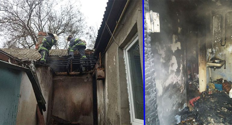 В Болграде спасатели обнаружили на месте пожара труп