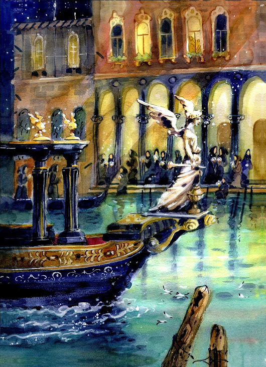 Одесская художница создала иллюстрации к книге о Вагнере в Венеции