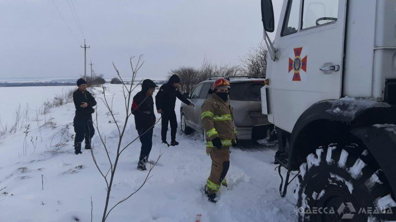 С 26 января спасатели Одесской области совершили 227 выездов для ликвидации последствий непогоды (фото, видео)
