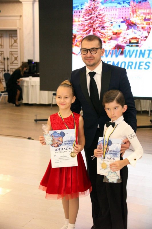 Юные одесситы заняли призовые места на международном турнире по спортивным танцам