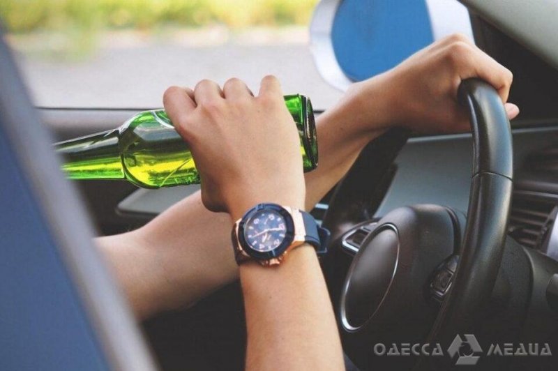 В Одессе в 2020 году 23% от общего количества ДТП с пострадавшими произошли в результате пьяного вождения