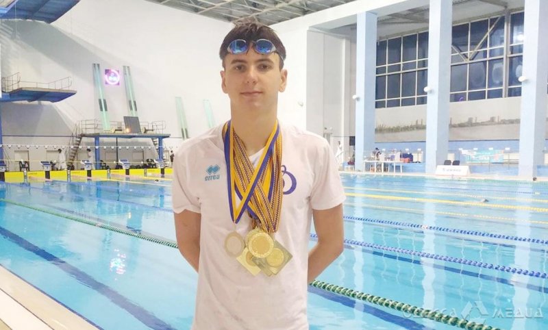 Одесские спортсмены завоевали 11 медалей на чемпионате Украины по плаванию