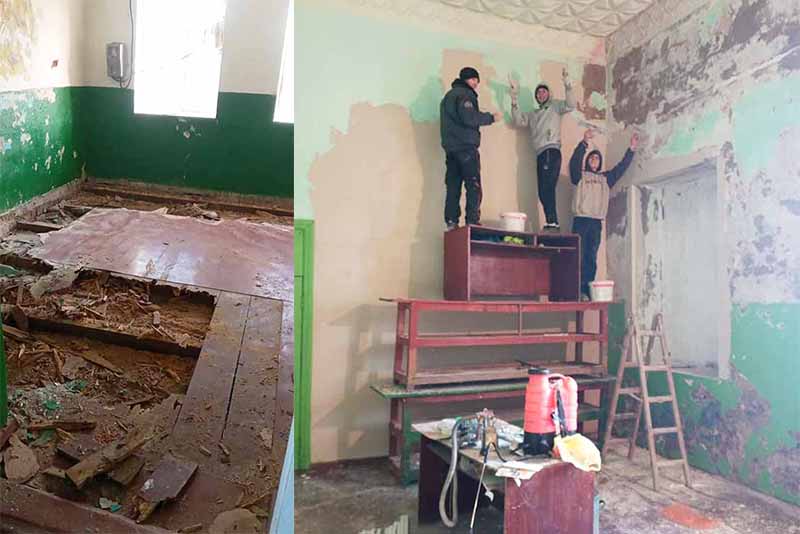 В небольшом селе Болградского района впервые за 40 лет ремонтируют Дом культуры