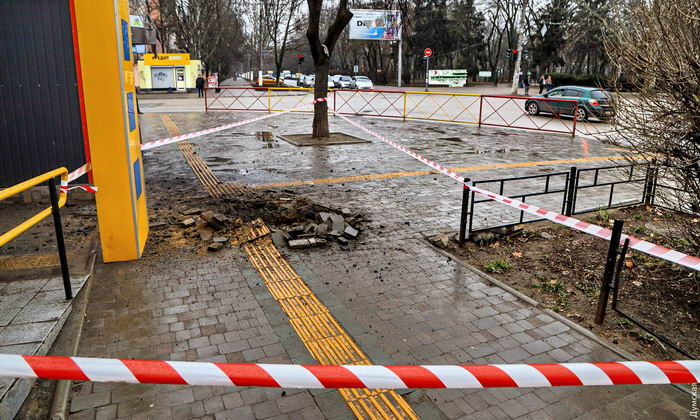 В Одессе произошел подземный взрыв