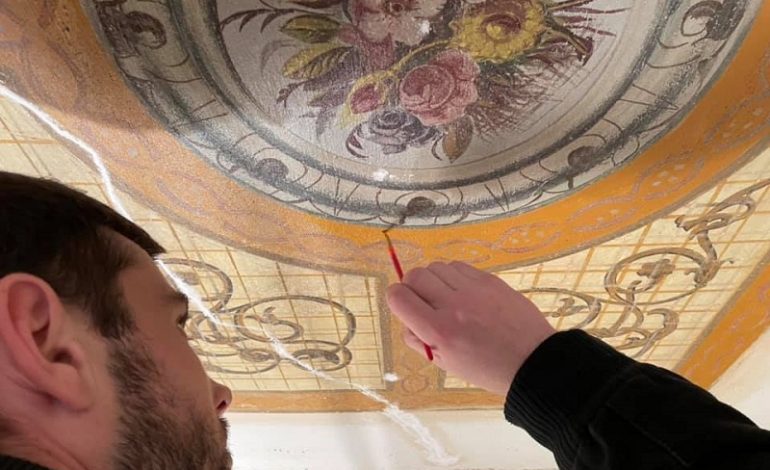 В Одессе восстанавливают старинную роспись (фото)