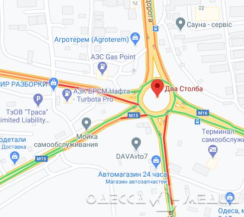 Мартовский снег в Одессе: на дорогах – заторы (карты)