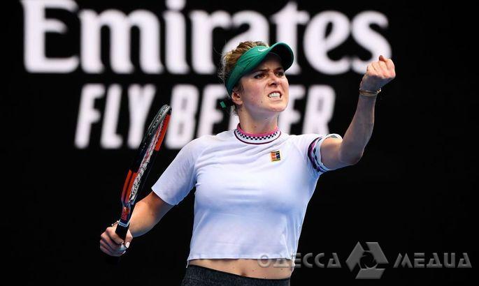 Теннис: на турнире в Майами одесситка Свитолина победила первую ракетку России