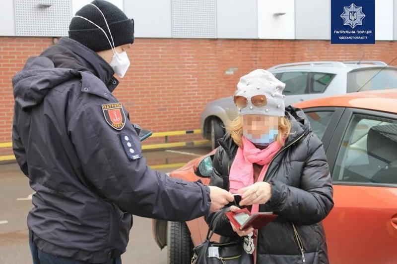 Одесская полиция провела рейд по парковкам для инвалидов