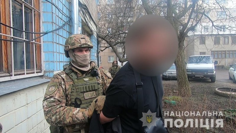 В Одессе спецназ задержал поджигателей Range Rover