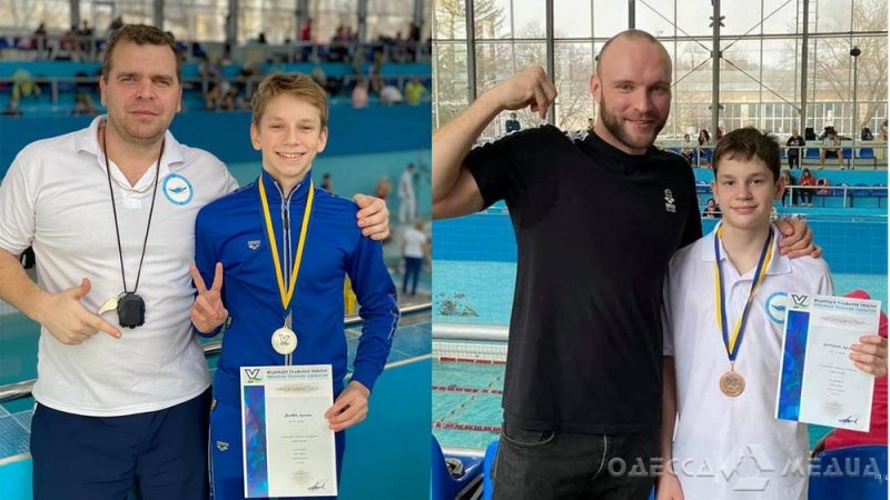 Одесские пловцы завоевали 3 медали на юношеском чемпионате Украины