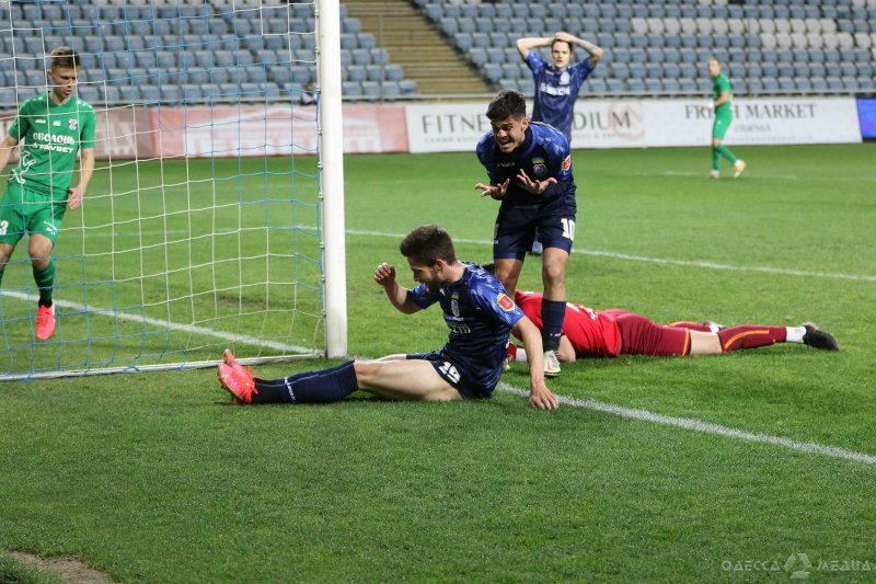 В день рождения одесский «Черноморец» вырвал ничью в матче с киевской «Оболонью» (фото, видео)