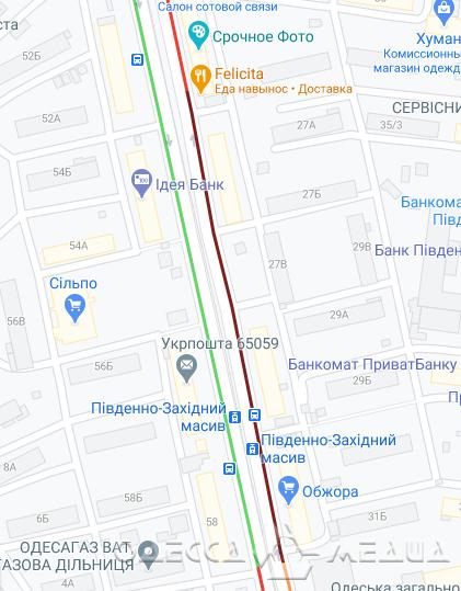 Планируйте маршрут заранее: с утра в Одессе – заторы (карты)