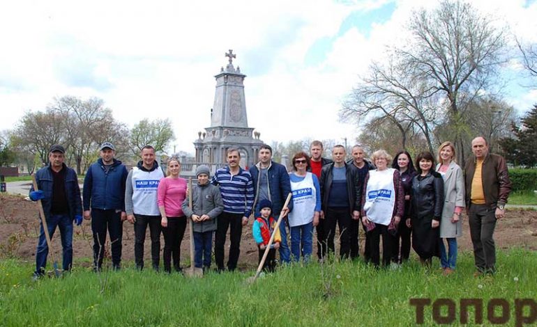 Болград: территория вокруг памятника болгарским ополченцам станет еще краше (фото)