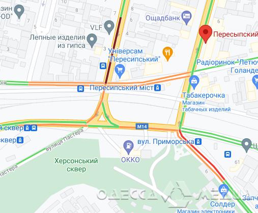 Понедельник, 26 апреля: на каких дорогах Одессы не проехать (карты)