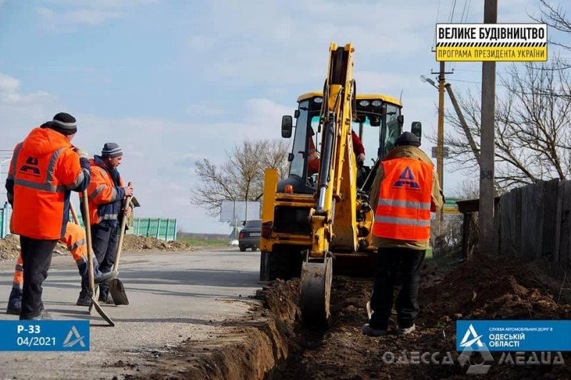 Дорожно-строительный сезон в Одесской области набирает обороты