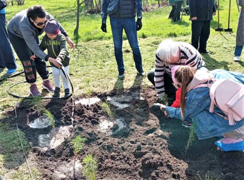 В Одессе устроили масштабный субботник в парках (фото)