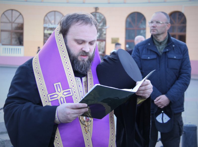 В Одессе провели молебен за мир и прекращение войны (фоторепортаж)