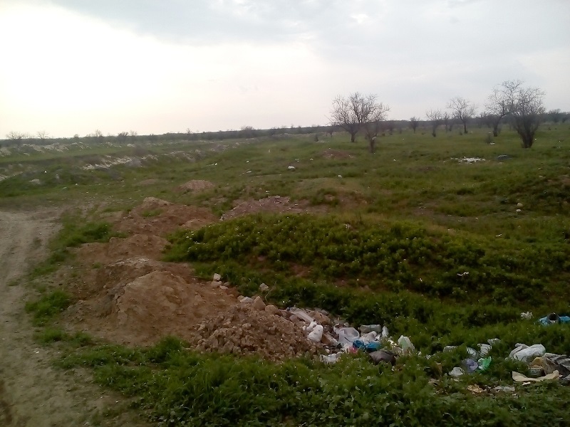 В Арцизе появляются нелегальные мусорные полигоны (фотофакт)
