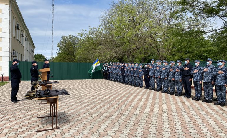 В Измаиле морские пограничники приняли присягу