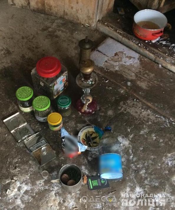 Правоохранители разоблачили жителей Одесской области в хранении наркотиков и оружия (фоторепортаж)