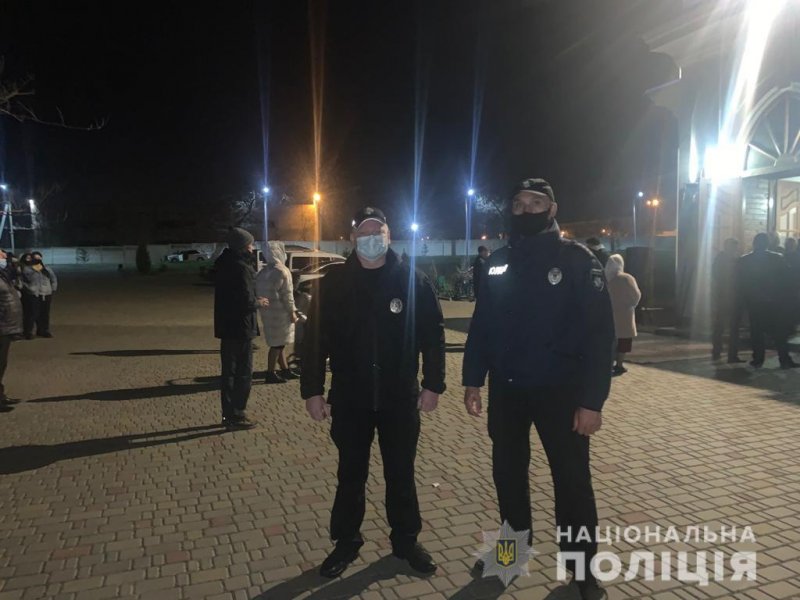 Пасхальная ночь в Одесской области прошла спокойно (фото, видео)