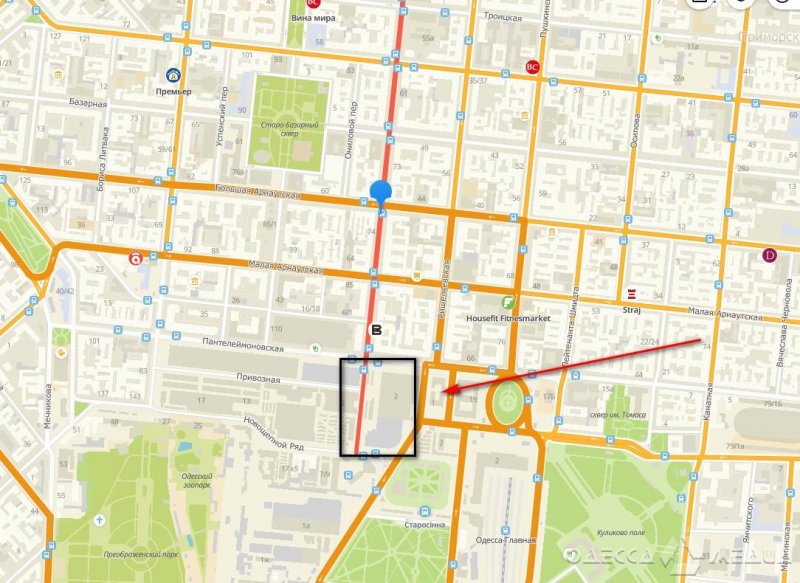 Вниманию одесситов: до 15 июня перекрыли часть центральной улицы (карта)
