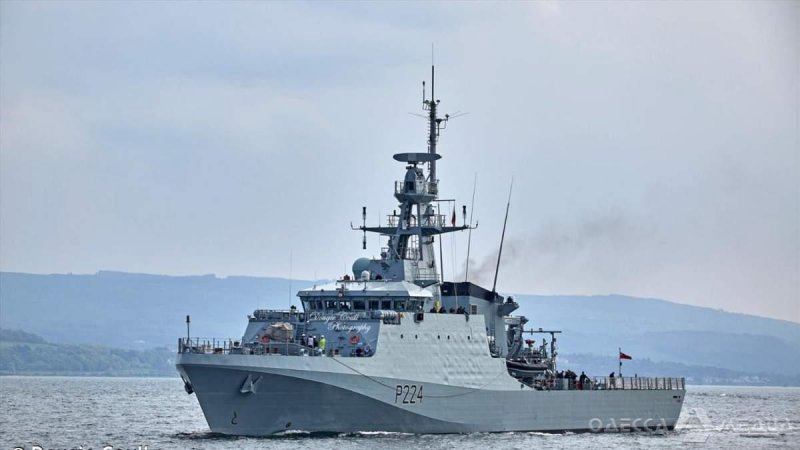 В Одессу направляется британский военный корабль Trent