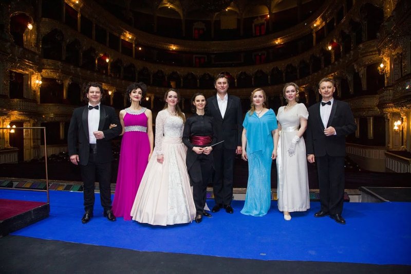 В Одесской опере дирижировала звездная Оксана Лынив (фото)