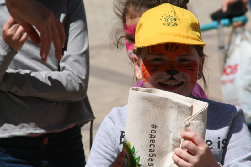 В Одесском зоопарке организовали специальное представление для детей (фоторепортаж)