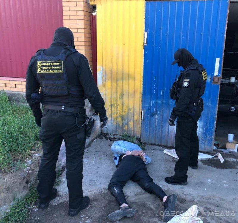 В Одесе полиция задержала «смотрящего» за Черноморском (фото)
