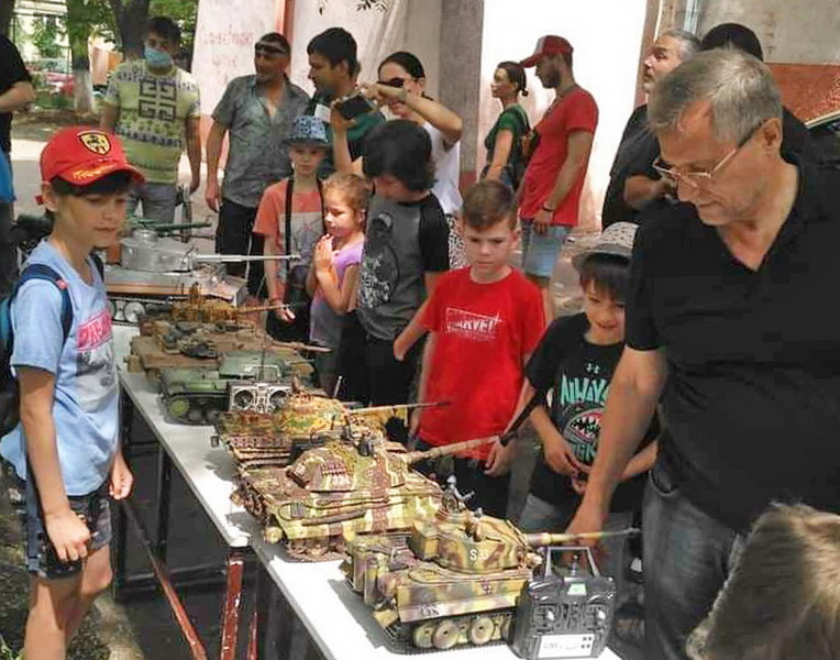 В Одессе пройдут соревнования радиоуправляемых моделей танков (фото)