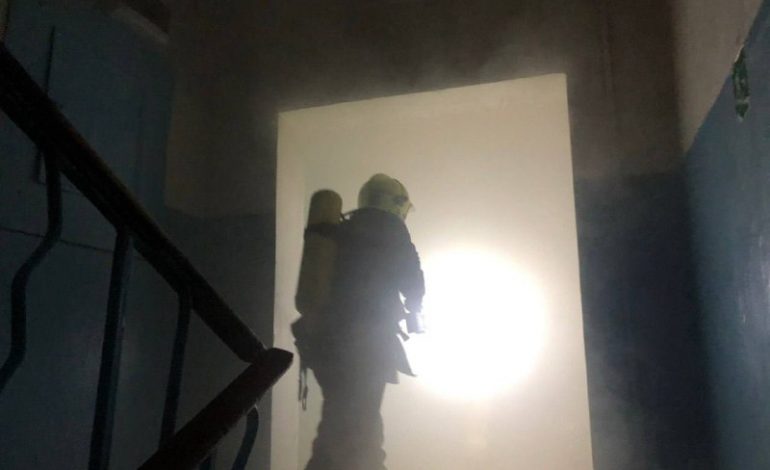 В Одессе на пожаре в университетском общежитии пострадал студент