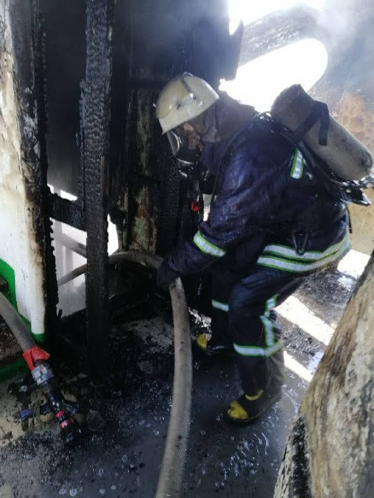 Пожарные тушили прогулочный катер в Белгород-Днестровском