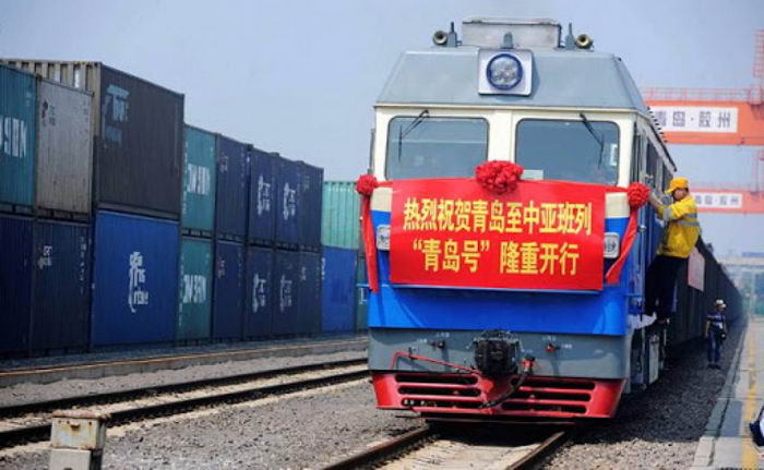 В Одессу впервые прибыл контейнерный поезд из Китая