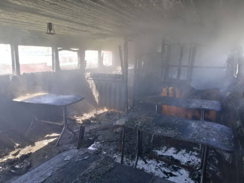 Под Одессой сгорел прогулочный катер: есть пострадавший (фоторепортаж)