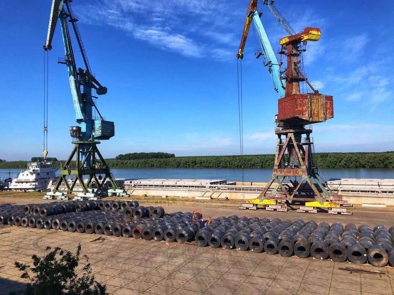 Ренийский порт продолжает привлекать новые грузопотоки