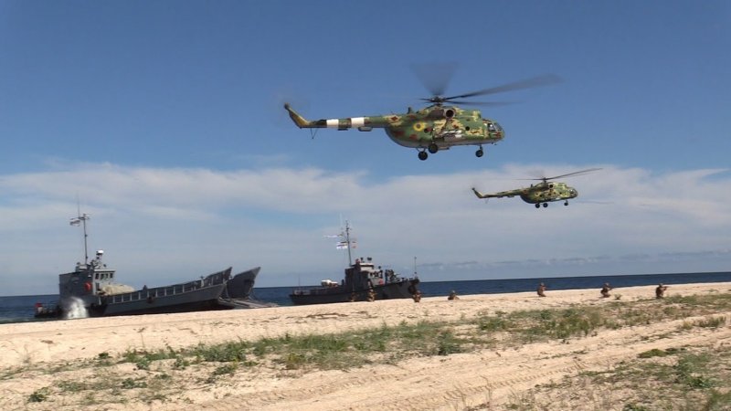 ВМС Украины провели учения по высадке десанта по стандартам НАТО (фото)