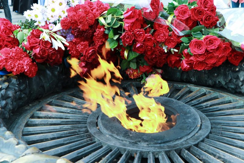 Одесситы почтили память погибших во Второй мировой войне (фоторепортаж)