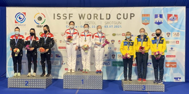 Одесситка завоевала бронзу на этапе Кубка мира по пулевой стрельбе