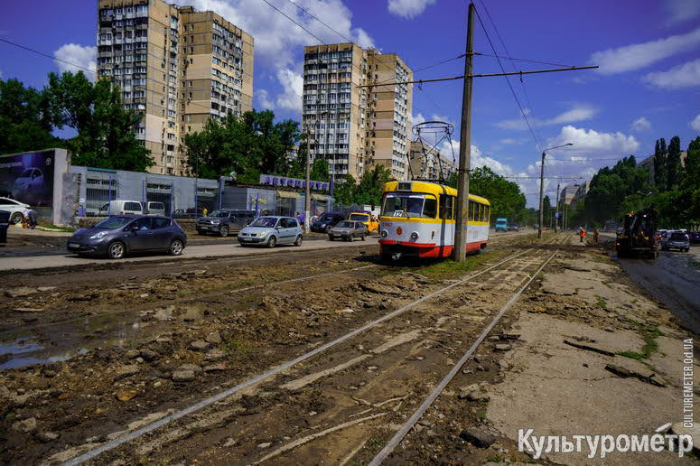 Разрушения улицы Балковской после потопа (фото)