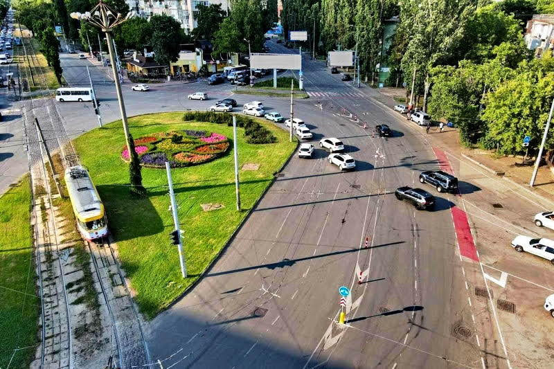 На площади Толбухина впервые в Одессе появились делиниаторы