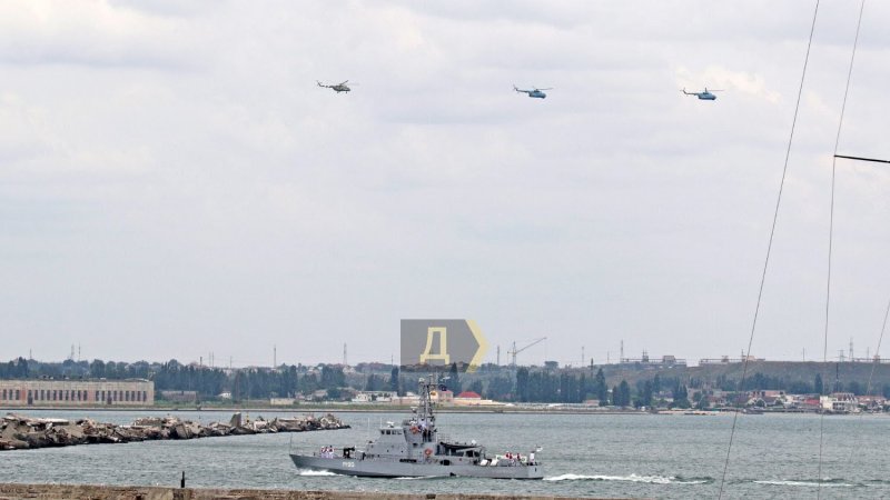 В воздушном параде над Одессой участвовало НАТО (фото, видео)