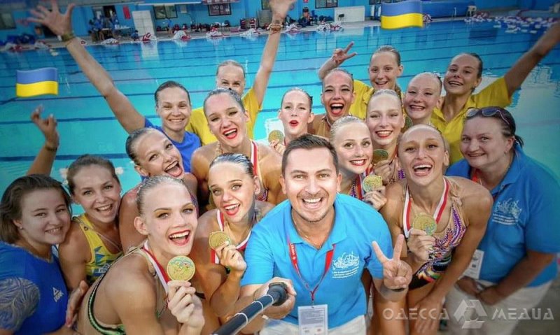 Одесская спортсменка впервые в истории стала чемпионкой Европы по артистическому плаванию (фото, видео))
