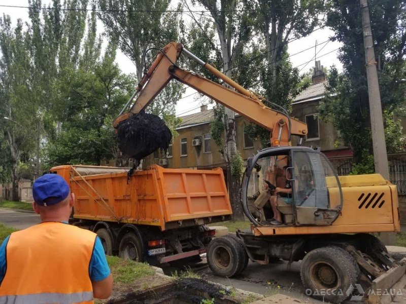 На автодороги Одессы выехали ремонтные службы (адреса, фото)