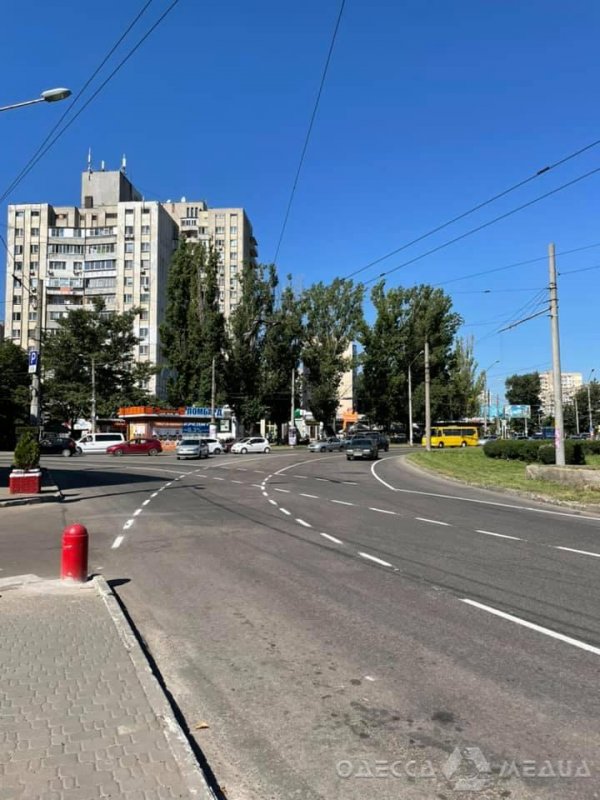 На площади Независимости появилось второе в Одессе «турбокольцо»