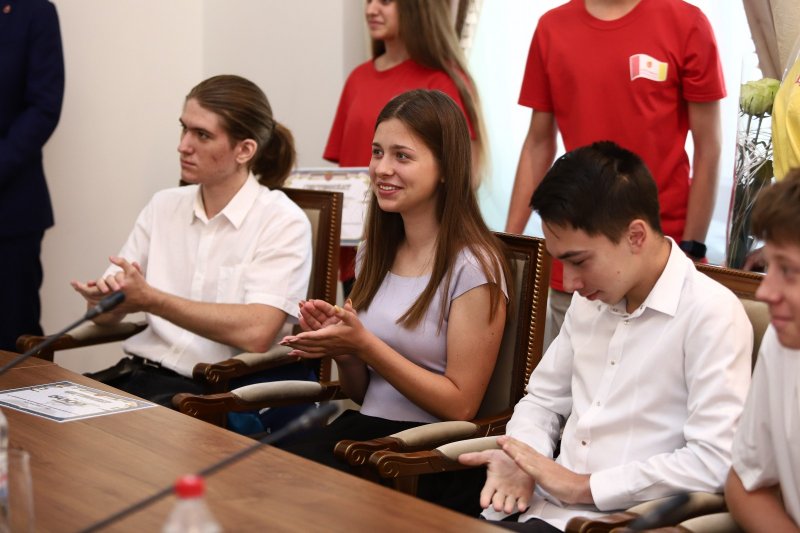 Мэр Одессы встретился с выпускниками, набравшими рекордное количество баллов во время ВНО (фоторепортаж)