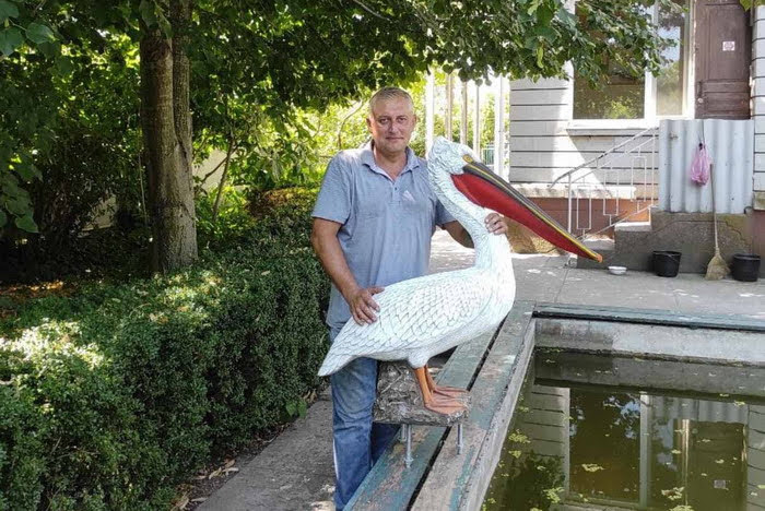 В Дунайском заповеднике поставят искусственных пеликанов, чтобы привлечь живых (фото)