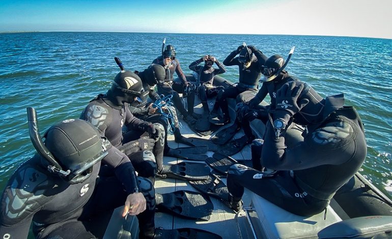 Одесские спецназовцы совершенствовали водолазную подготовку (фото)